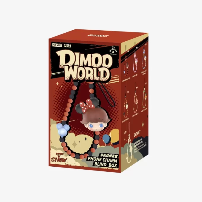 DIMOO WORLD × DISNEY Series – Scatola cieca con cordino per telefono cellulare DIMOO WORLD × DISNEY Series – Scatola cieca con cordino per telefono cellulare