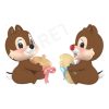 Disney Chip & Dale Fun Loving Brother Series Figures “Exchange Gift” Edizione Segreta