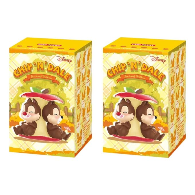 Disney Chip & Dale Fun Loving Brother Series Figures Scatola sigillata (2 scatole cieche)