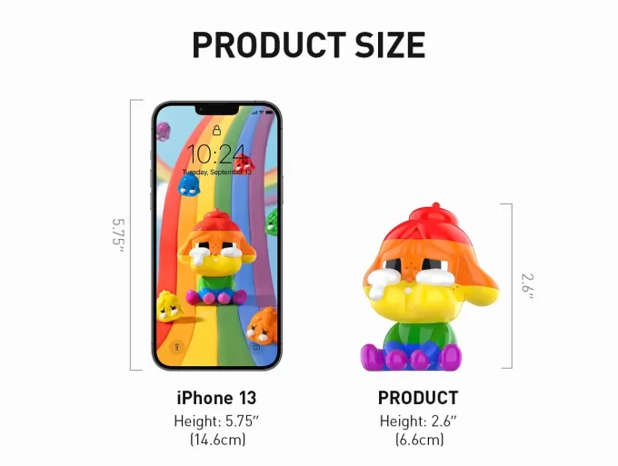 FIGURA DELLA PARATA DELL’ORGOGLIO CRYBABY