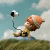 Figura Hirono × Snoopy