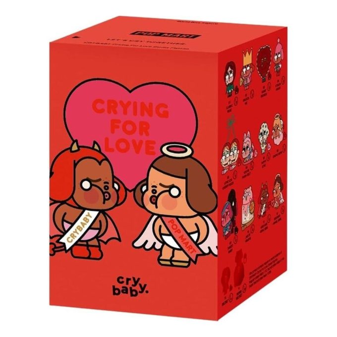Figure Crybaby Crying For Love in confezione sigillata (1 scatola cieca)