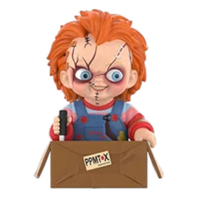 Figure del franchise di Chucky “Delivery Box Chucky”
