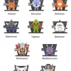 Figure della serie Digimon Adventure Fridge Magnet