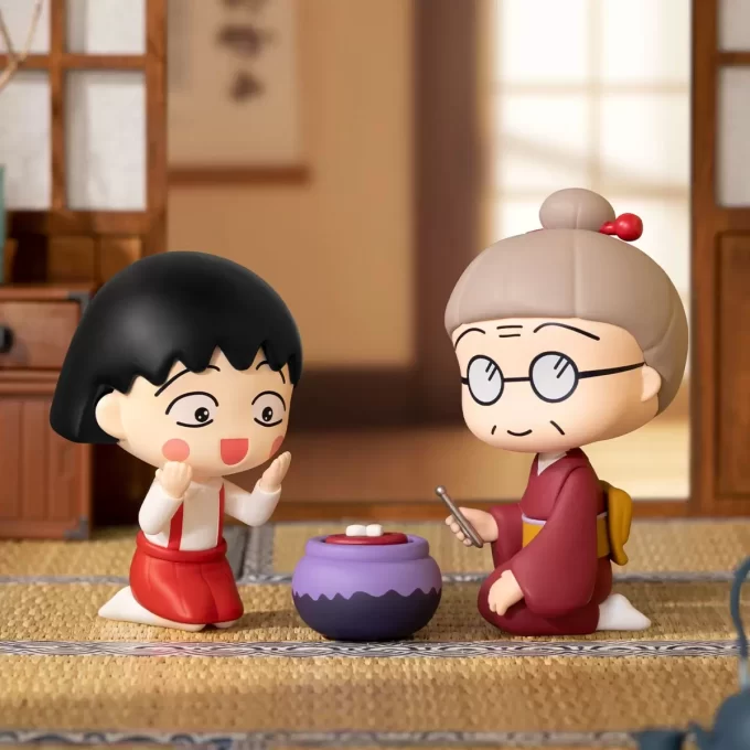 Figure della serie The Time With You di Chibi Maruko Chan