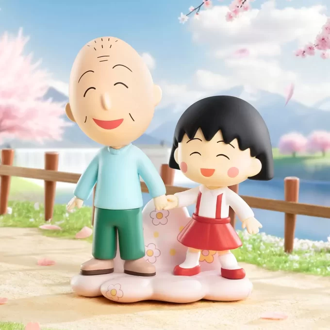 Figure della serie The Time With You di Chibi Maruko Chan