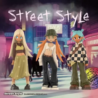 Figure di Peach Riot Street Style