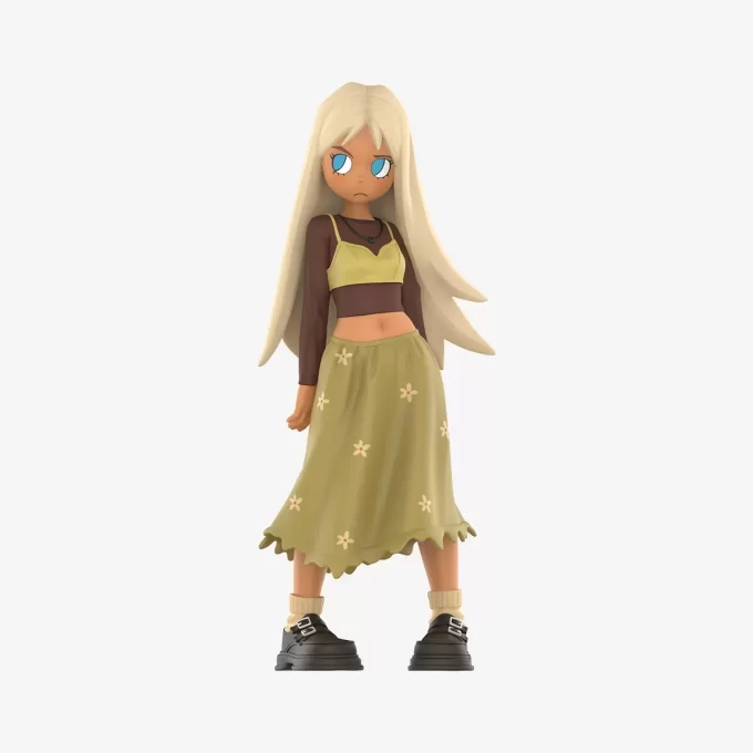 Figure di Peach Riot Street Style
