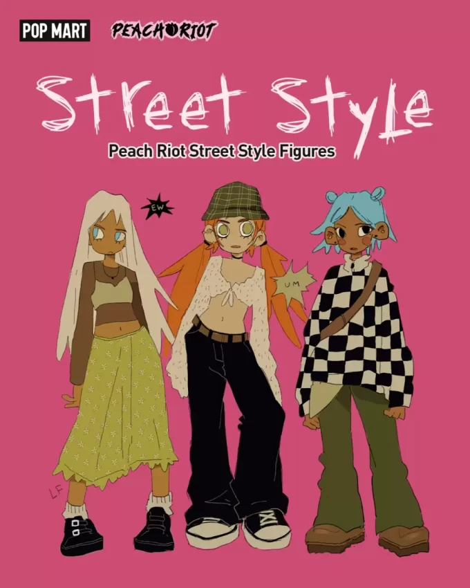 Figure di Peach Riot Street Style