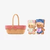 Figurina a forma di cestino di biscotti a forma di fagioli dolci