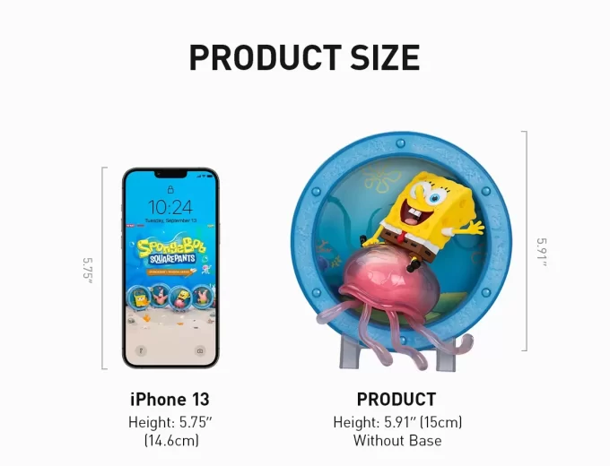 Figurina della serie Finestra di SpongeBob