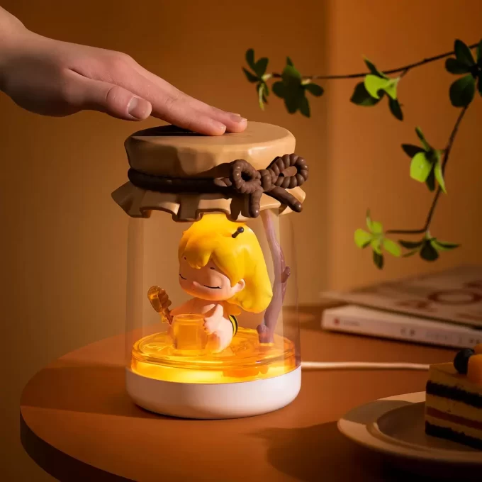 Figurina luminosa in barattolo HONEY BEEDY