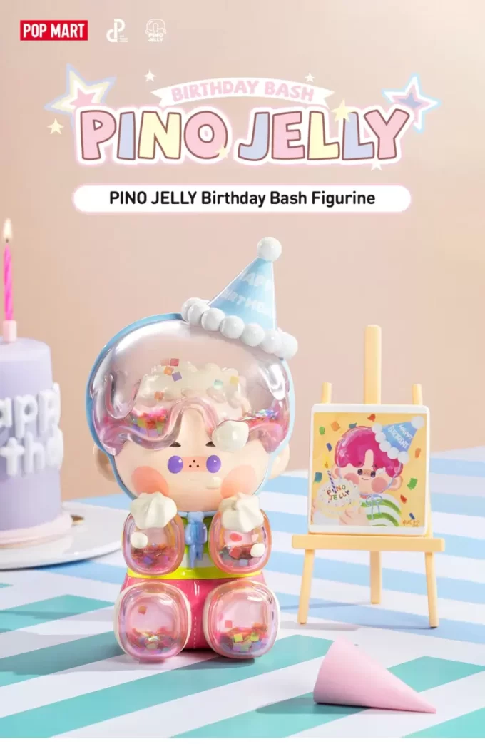 Figurina per festa di compleanno PINO JELLY