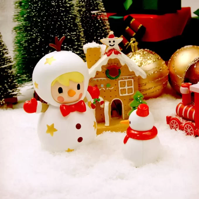 Figurina pupazzo di neve Sweet Bean