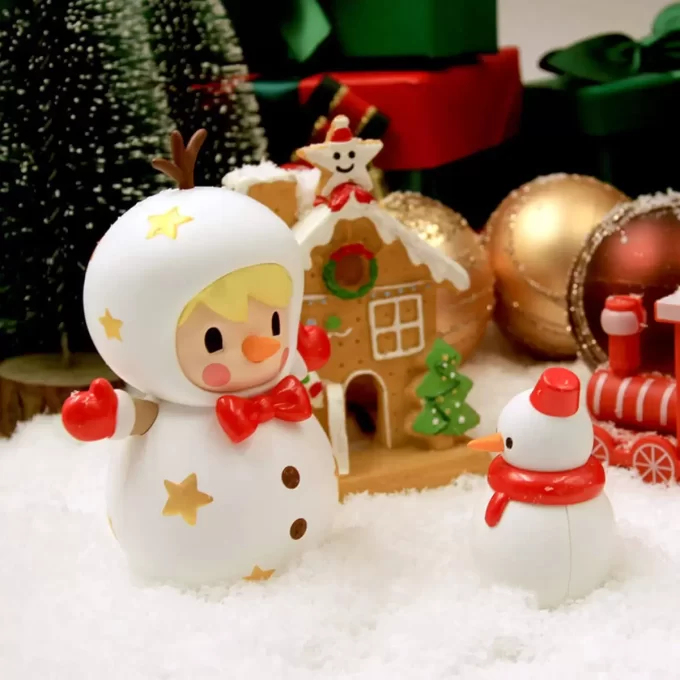 Figurina pupazzo di neve Sweet Bean