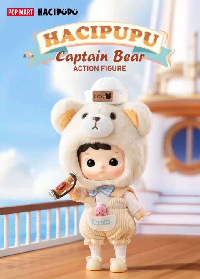 HACIPUPU Capitano Orso Action Figure