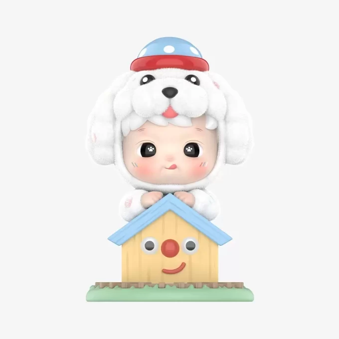 HACIPUPU Fluffy Puppy Figure