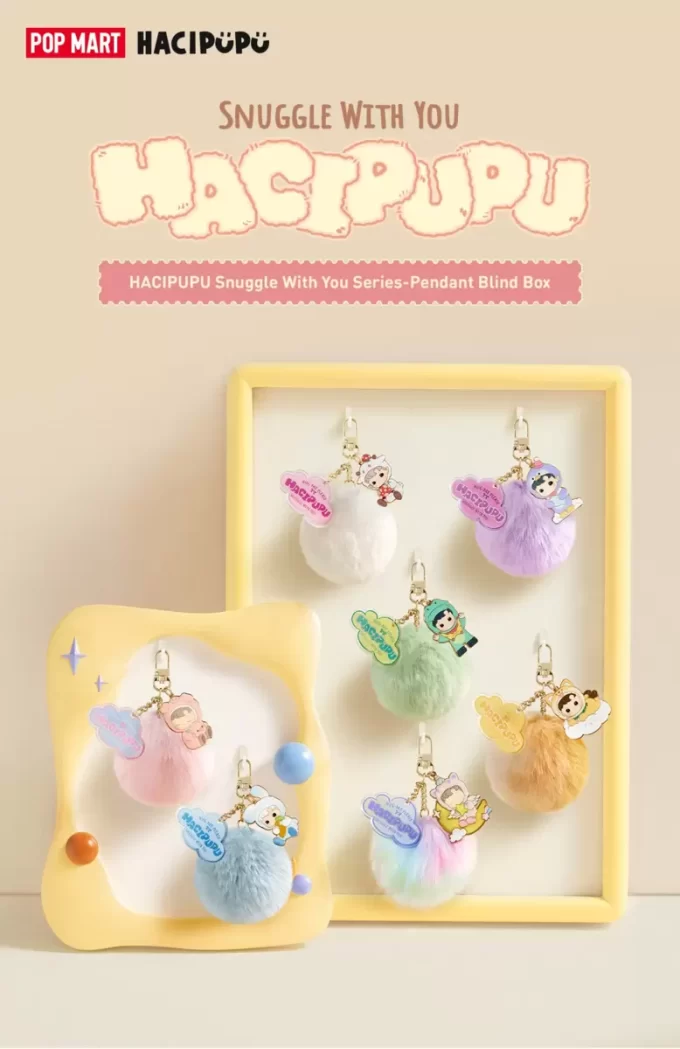 HACIPUPU Serie Snuggle With You – Ciondolo Blind Box HACIPUPU Serie Snuggle With You – Ciondolo Blind Box