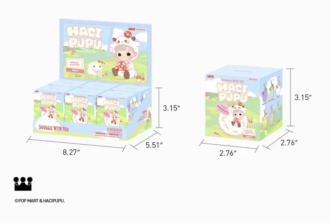 HACIPUPU Serie Snuggle With You – Ciondolo Blind Box HACIPUPU Serie Snuggle With You – Ciondolo Blind Box
