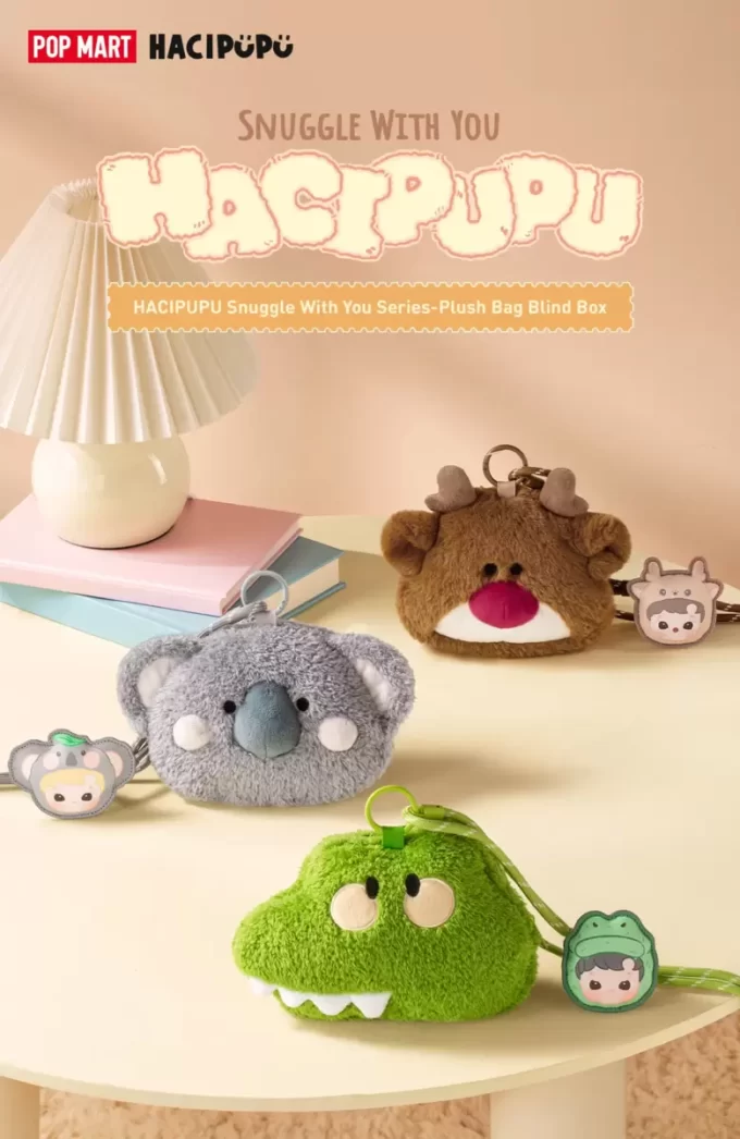 HACIPUPU Serie Snuggle With You – Scatola cieca con borsa di peluche HACIPUPU Serie Snuggle With You – Scatola cieca con borsa di peluche