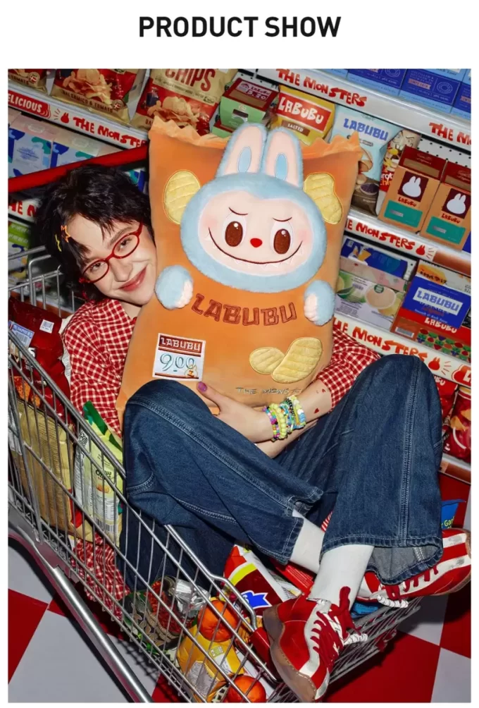 LA SERIE DEI MOSTRI Wacky Mart – Cuscino (Chips)