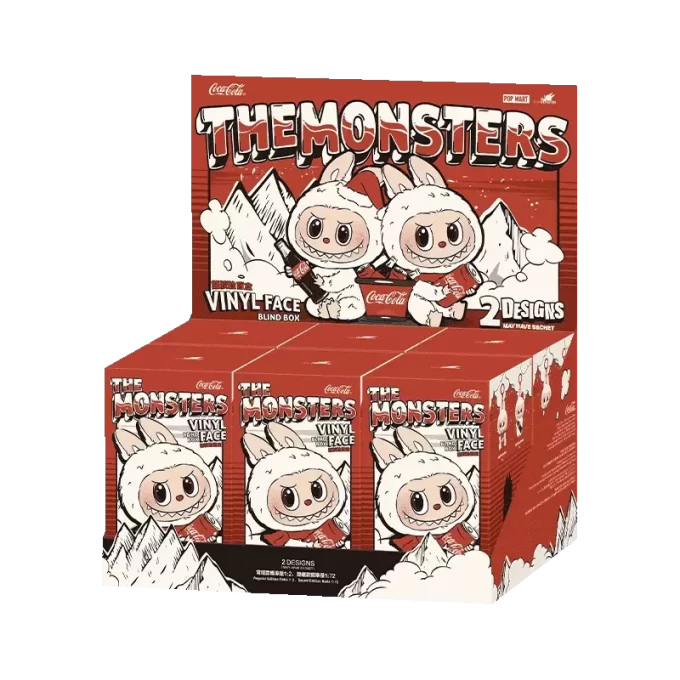 LA SERIE MONSTERS COCA-COLA – Box cieco con faccia in vinile LA SERIE MONSTERS COCA-COLA – Box cieco con faccia in vinile