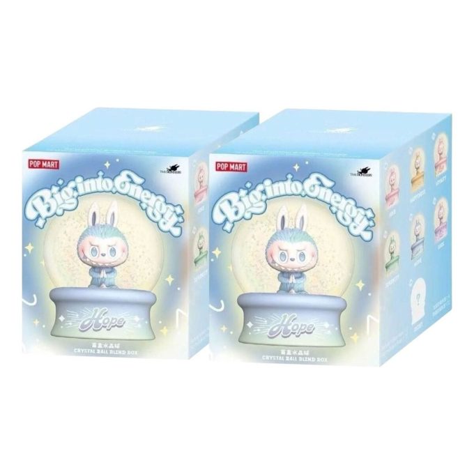 Labubu Big into Energy Crystal Ball – Confezione sigillata (2 scatole cieche)