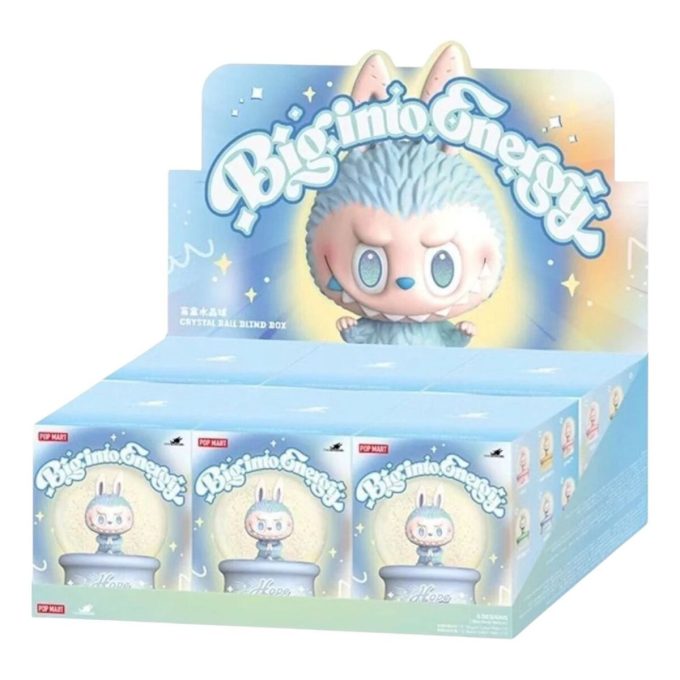 Labubu Big into Energy Crystal Ball Confezione sigillata (6 scatole cieche)