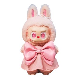 Labubu Mokoko Jumping into Summer – Ciondolo in peluche in vinile, esclusiva Pop Land