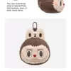 LABUBU Originals – Custodia per auricolari in silicone marrone