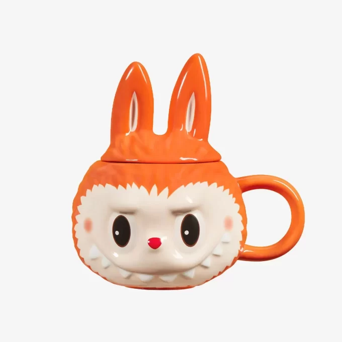LABUBU Originals – Tazza con profilo arancione