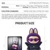 LABUBU × PRONOUNCE – WINGS OF FANTASY Peluche in vinile