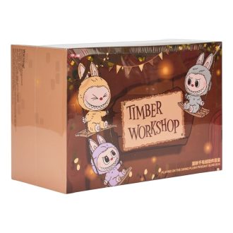Labubu The Monsters Timber Workshop Ciondolo “Playing on the Swing” Pop Land Exclusive Sealed Case (6 Blind Box)