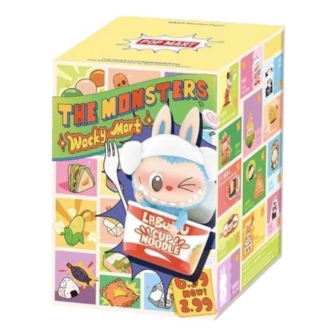 Labubu Wacky Mart Figure custodie sigillate (1 scatola cieca)