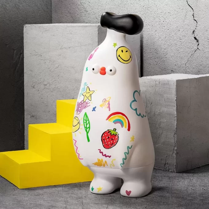 MEGA COLLEZIONE 1000% FLABJACKS Banana Boo × Smiley
