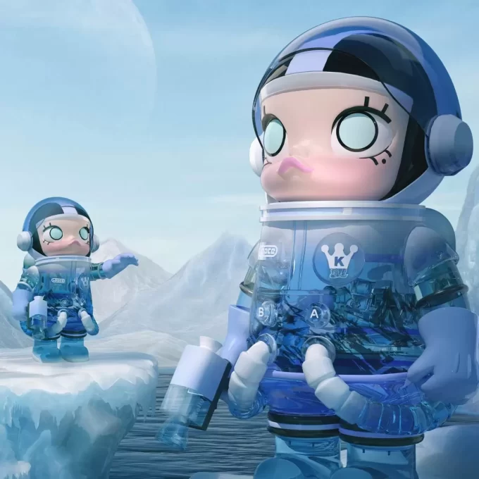 MEGA COLLEZIONE 1000% SPACE MOLLY Glacier