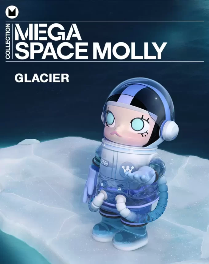 MEGA COLLEZIONE 1000% SPACE MOLLY Glacier