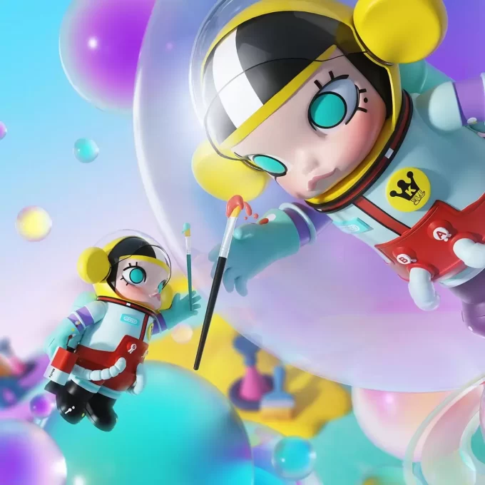 MEGA COLLEZIONE 1000% SPACE MOLLY Little Painter MEGA COLLEZIONE 1000% SPACE MOLLY Little Painter