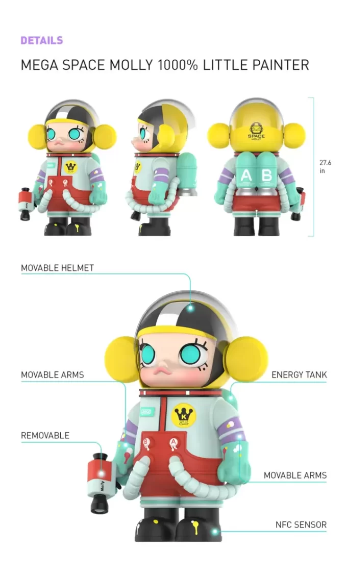 MEGA COLLEZIONE 1000% SPACE MOLLY Little Painter MEGA COLLEZIONE 1000% SPACE MOLLY Little Painter