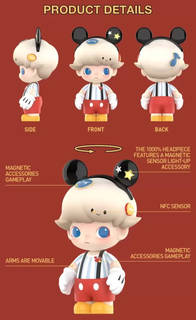 MEGA JUST DIMOO 1000% Topolino MEGA JUST DIMOO 1000% Topolino
