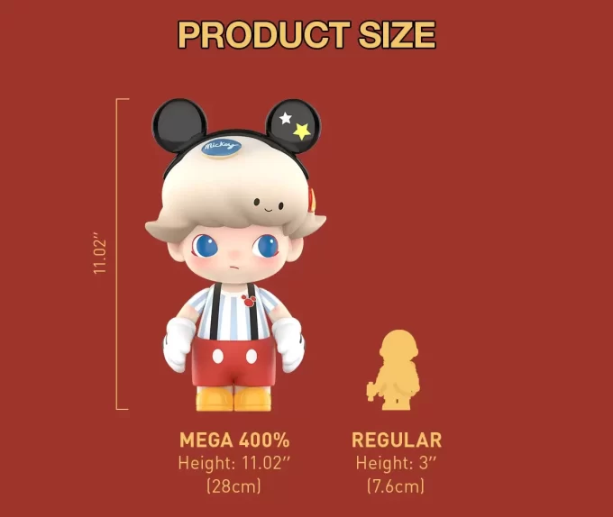 MEGA JUST DIMOO 400% Topolino MEGA JUST DIMOO 400% Topolino