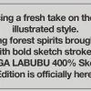 MEGA LABUBU 400% Schizzo MEGA LABUBU 400% Schizzo