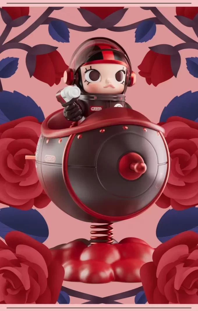 MEGA SPACE MOLLY 100% Blooming Series-Rosa