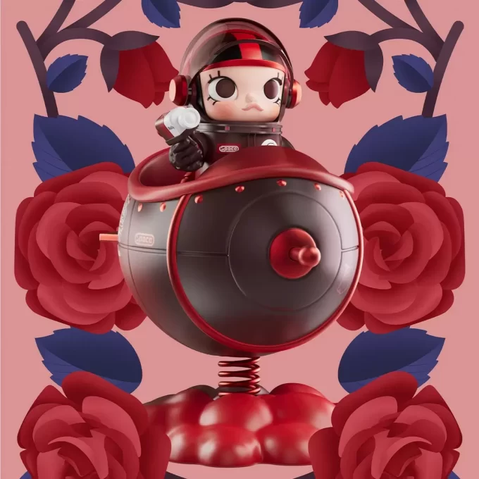 MEGA SPACE MOLLY 100% Blooming Series-Rosa