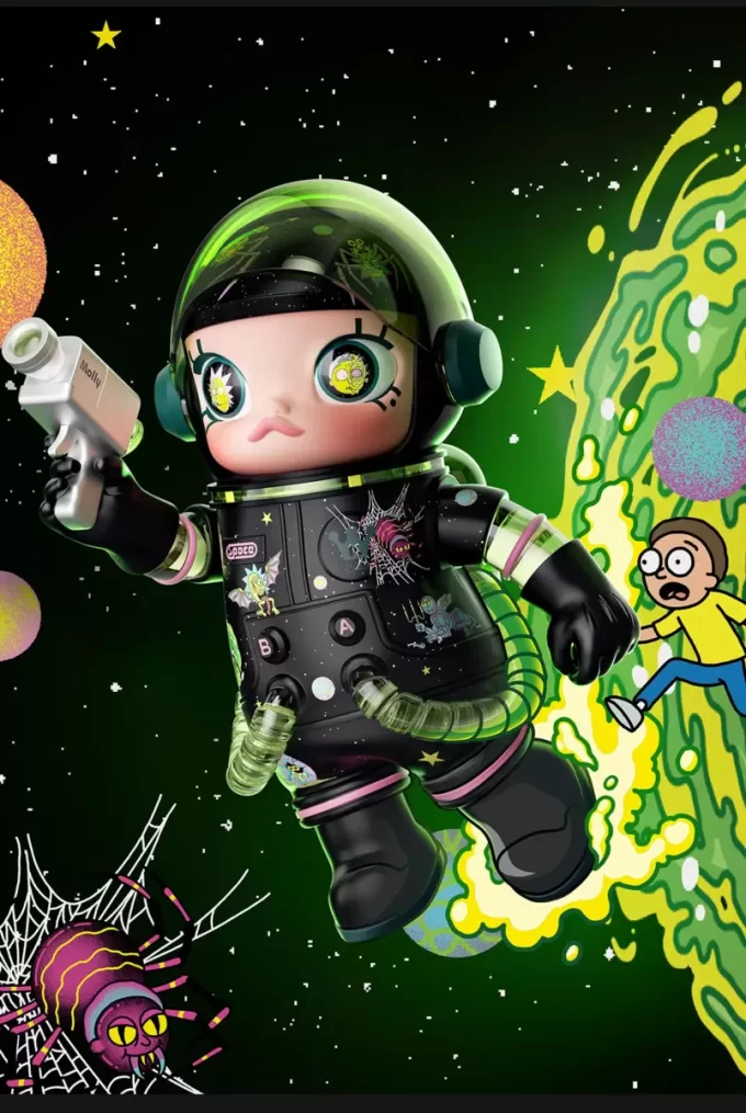 MEGA SPACE MOLLY 1000% Rick e Morty