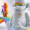 MEGA SPACE MOLLY 400% Arcobaleno