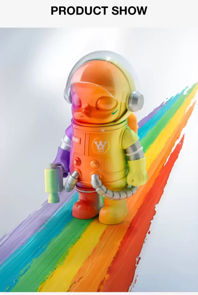 MEGA SPACE MOLLY 400% Arcobaleno