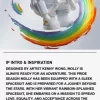 MEGA SPACE MOLLY 400% Arcobaleno
