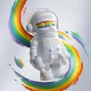 MEGA SPACE MOLLY 400% Arcobaleno