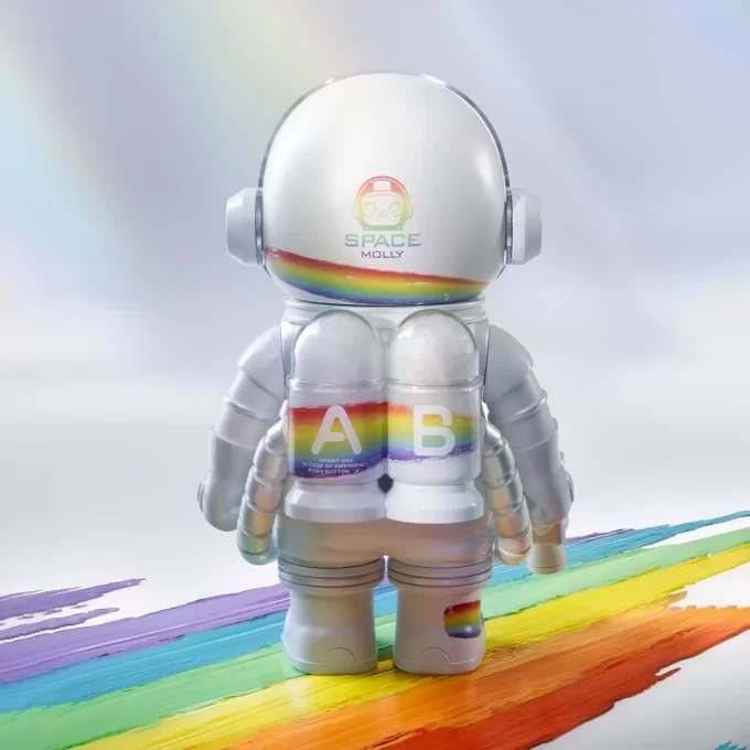 MEGA SPACE MOLLY 400% Arcobaleno